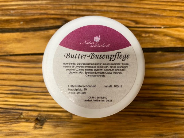 Butter, Busenpflege, 100ml