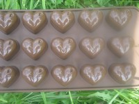 Minisilikonformen, Herzen Minisilikonformen, Herzen