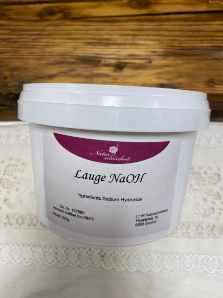 NaOH, Natriumhydroxid, Seifenlauge, Sichere Verpackung, 1kg