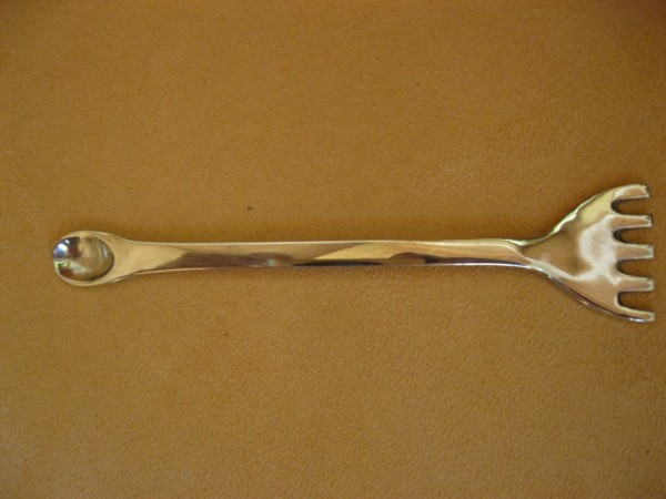 Räucherbesteck, Messing